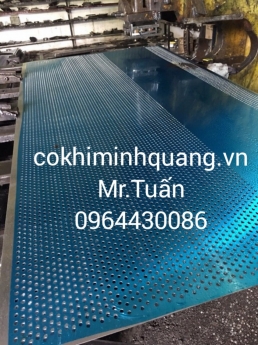 sản xuất gia công tấm thép đột lỗ giá rẻ tại Hà Nội