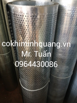 sản xuất gia công tấm thép đột lỗ giá rẻ tại Hà Nội