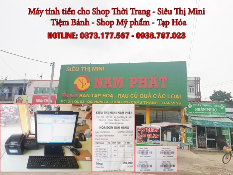 Bán máy tính tiền cho tạp hóa tại Bà Rịa – Vũng Tàu