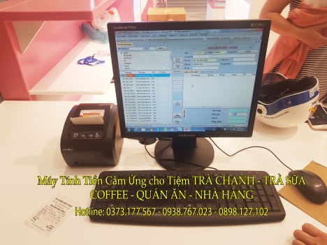 Bán máy tính tiền cho quán café sân vườn - Bida tại Vĩnh Long