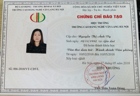 Đào tạo cấp chứng chỉ Văn thư Lưu Trữ tại Đà Nẵng