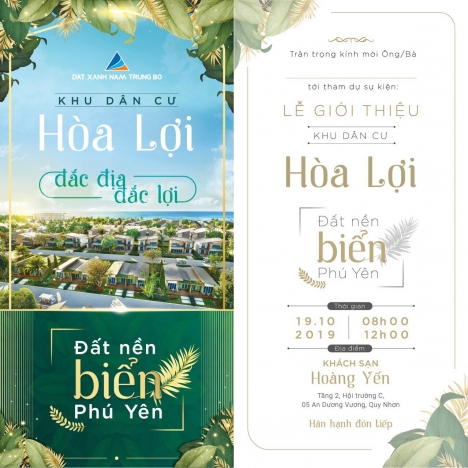 Đất nền Phú Yên view trực diện biển, sổ đỏ từng nền. ☎ 0984.378.162