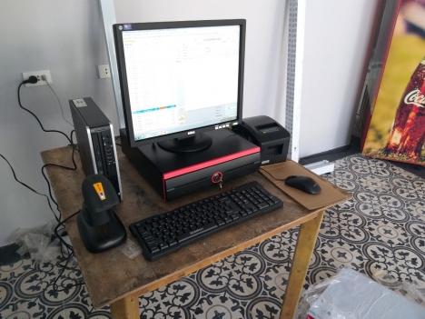 Máy tính tiền cho cửa hàng tự chọn tại Phú Quốc, Kiên Giang