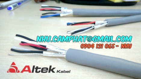 Cáp tín hiệu vặn xoắn chống nhiễu awg tiêu chuẩn CE