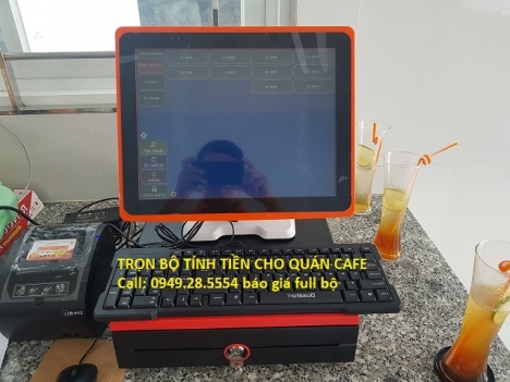 Thiết bị tính tiền Pos cảm ứng giá rẻ cho quán café tại Sóc Trăng