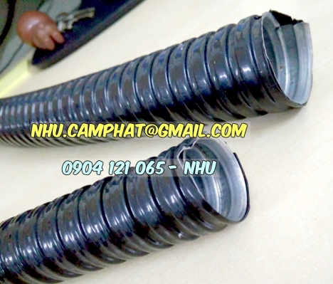 Ống ruột gà lõi thép bọc nhựa cao cấp nhập khẩu