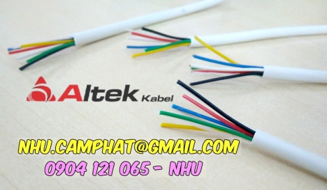 Cáp báo cháy altek kabel nhập khẩu tiêu chuẩn CE