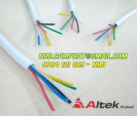 Cáp báo cháy altek kabel nhập khẩu tiêu chuẩn CE