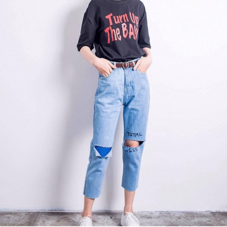 cách chon quần baggy jeans đẹp