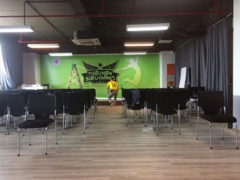 Backdrop bạt Giá rẻ Tại Hải Phòng