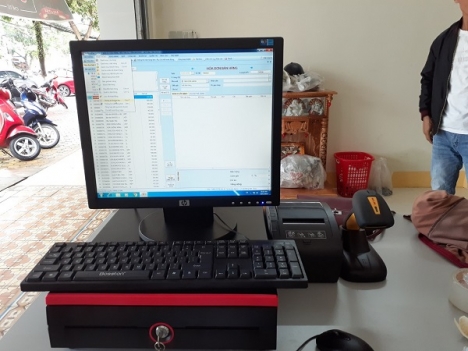 Máy tính tiền cho shop quần áo giá rẻ tại Cà Mau