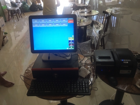Máy tính tiền cho quán trà sữa GIÁ RẺ tại Hà Tĩnh