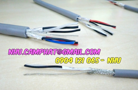 Cáp tín hiệu vặn xoắn theo cặp có lưới chống nhiễu