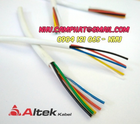 Bảng mẫu cáp báo cháy, cáp tín hiệu, cáp chống cháy, cáp mạng