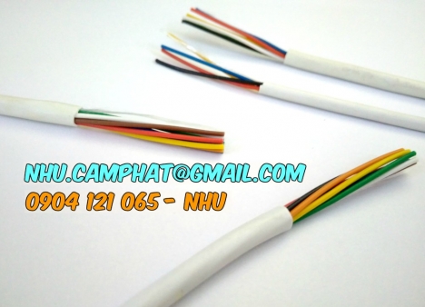 Bảng mẫu cáp báo cháy, cáp tín hiệu, cáp chống cháy, cáp mạng