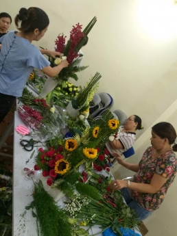 Học cắm hoa mở shop tại Đà Nẵng