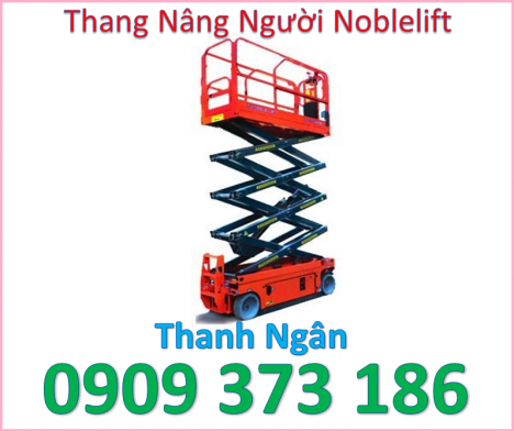 O9O9373186 xe thang nâng ngươi 12m, xe thang nâng người 14m noblelift - germany