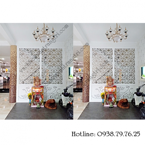 Vách ngăn cnc trang trí nội thất có một không hai tại tphcm
