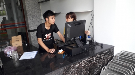 Máy tính tiền cho quán café trọn bộ tại Hà Tĩnh giá rẻ