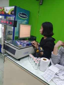 Máy tính tiền cho cửa hàng tự chọn tại Đà Nẵng Giá Rẻ