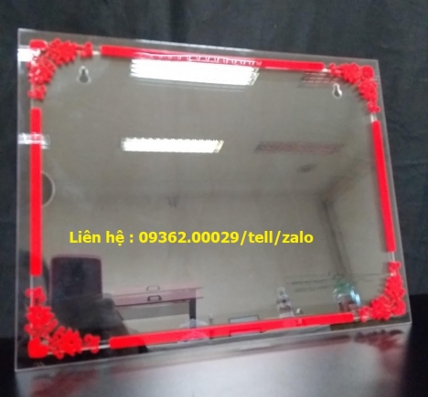 Sản phẩm khung tranh ảnh để bàn gia công bằng Mica