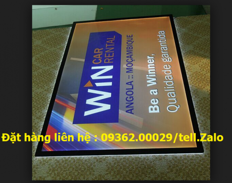 Sản phẩm khung tranh ảnh để bàn gia công bằng Mica