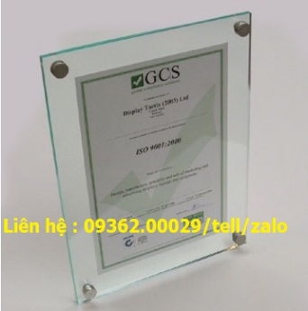 Sản phẩm khung tranh ảnh để bàn gia công bằng Mica