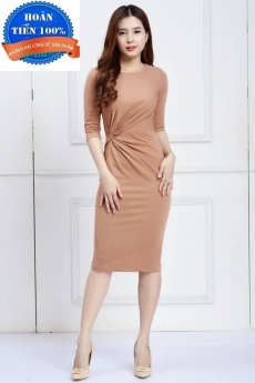 Đầm Body Thắt Eo Phong cách mới_Cao cấp