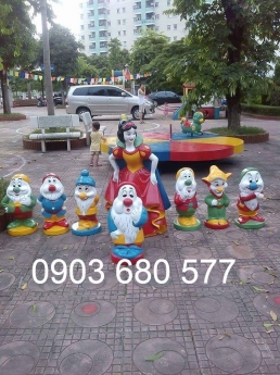 Thi công lắp đặt vườn cổ tích cho trường mầm non