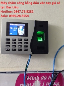 Thanh Lý Máy chấm công giá rẻ cho Doanh nghiệp tại Cần Thơ