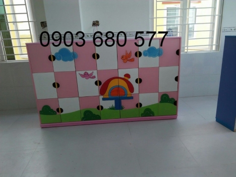 Nơi bán tủ dành cho trường mầm non, lớp mẫu giáo, nhà trẻ