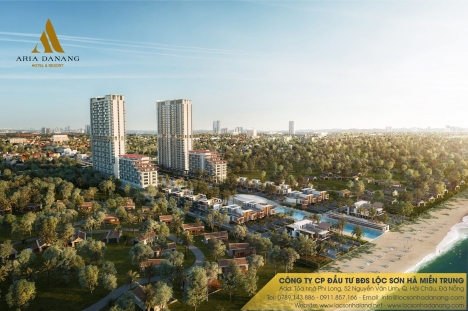 Nhận đặt chỗ căn hộ 5 sao Aria Đà Nẵng trung tâm khu nghỉ dưỡng mặt tiền biển Đà Nẵng chỉ 50