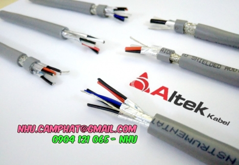 Cáp tín hiệu bọc lưới chống nhiễu vặn xoắn theo cặp