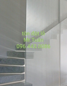 tấm inox đục lỗ, tấm inox đục lỗ hà nội,tôn lỗ,tôn đột lỗ,..