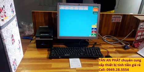 Combo thiết bị giá rẻ cho quán ăn tại Nam Định dùng để tính tiền