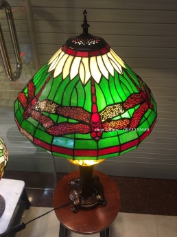 Đèn chuồn tiffany hai thân mỹ.