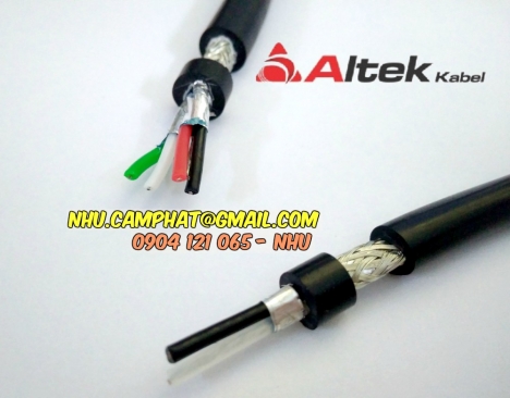 Cáp tín hiệu bọc lưới chống nhiễu vặn xoắn theo cặp