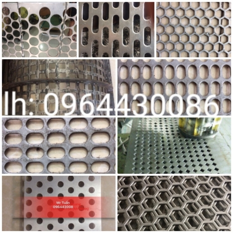 tôn đột lỗ,giá lưới thép đục lỗ,tấm nhôm đục lỗ,lưới thép dập lỗ