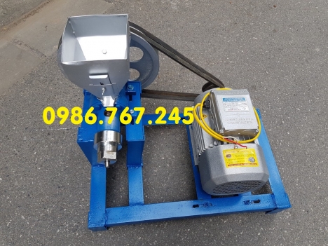 Địa chỉ cung cấp máy nổ bỏng chạy điện 1 pha gia đình , máy nổ bỏng gạo 7 béc