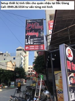 Máy Pos cảm ứng tính tiền giá rẻ cho quán nhậu tại Bắc Giang