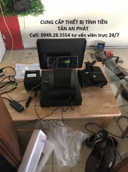 Máy Pos cảm ứng tính tiền giá rẻ cho quán nhậu tại Bắc Giang