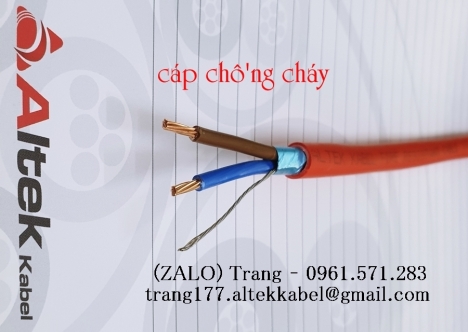 Cáp tín hiệu awg- Cáp chống cháy chống nhiễu