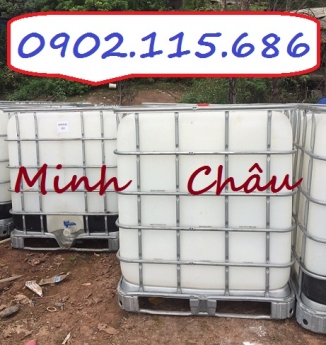 Bồn  nhựa 1 khối màu trắng có khung sắt, bồn nhựa 1 khối đựng hóa chất, bồn nhựa 1 khối nuôi cá, bồn
