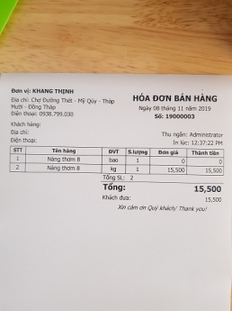 Lắp tận nơi tại Đồng Tháp, Full bộ máy tính tiền cho cửa hàng vật tư nông nghiệp