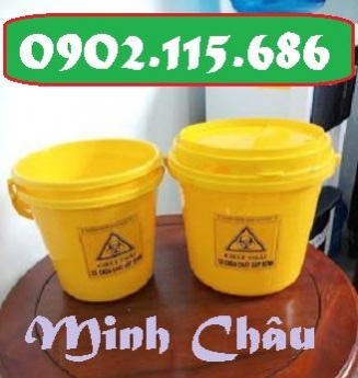 Hộp đựng bông băng 5L, hộp đựng bông băng 10L, hộp đựng bông băng 14L, hộp đựng bông băng 60L,