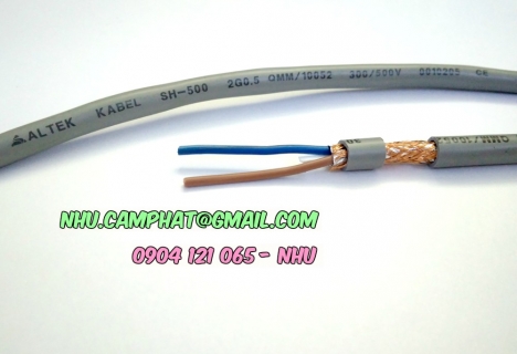 Cáp điều khiển altek kabel, cáp điều khiển có lưới chống nhiễu