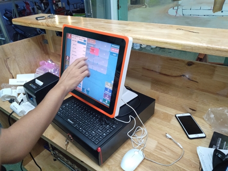 Chuyên máy tính tiền cho buffet - nhà hàng giá rẻ tại Châu Đốc