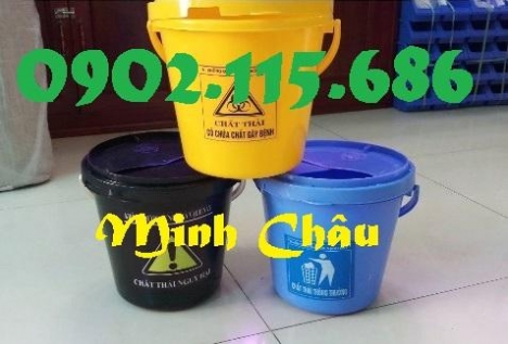 Hộp đựng bông băng 5L, hộp đựng bông băng 10L, hộp đựng bông băng 14L, hộp đựng bông băng 60L,