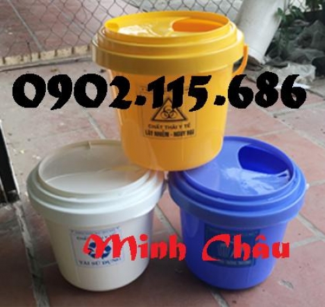 Hộp đựng bông băng 5L, hộp đựng bông băng 10L, hộp đựng bông băng 14L, hộp đựng bông băng 60L,