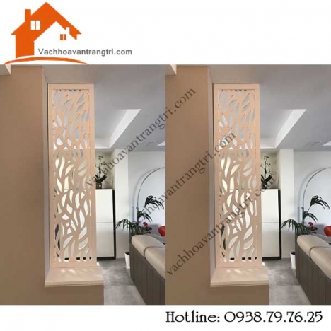 Nhà bếp- phòng bếp đẹp với vách ngăn cnc mới lạ